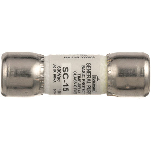 FUSES CT 15A CLASS G FU-3775 for Alto-Shaam  FU-3775