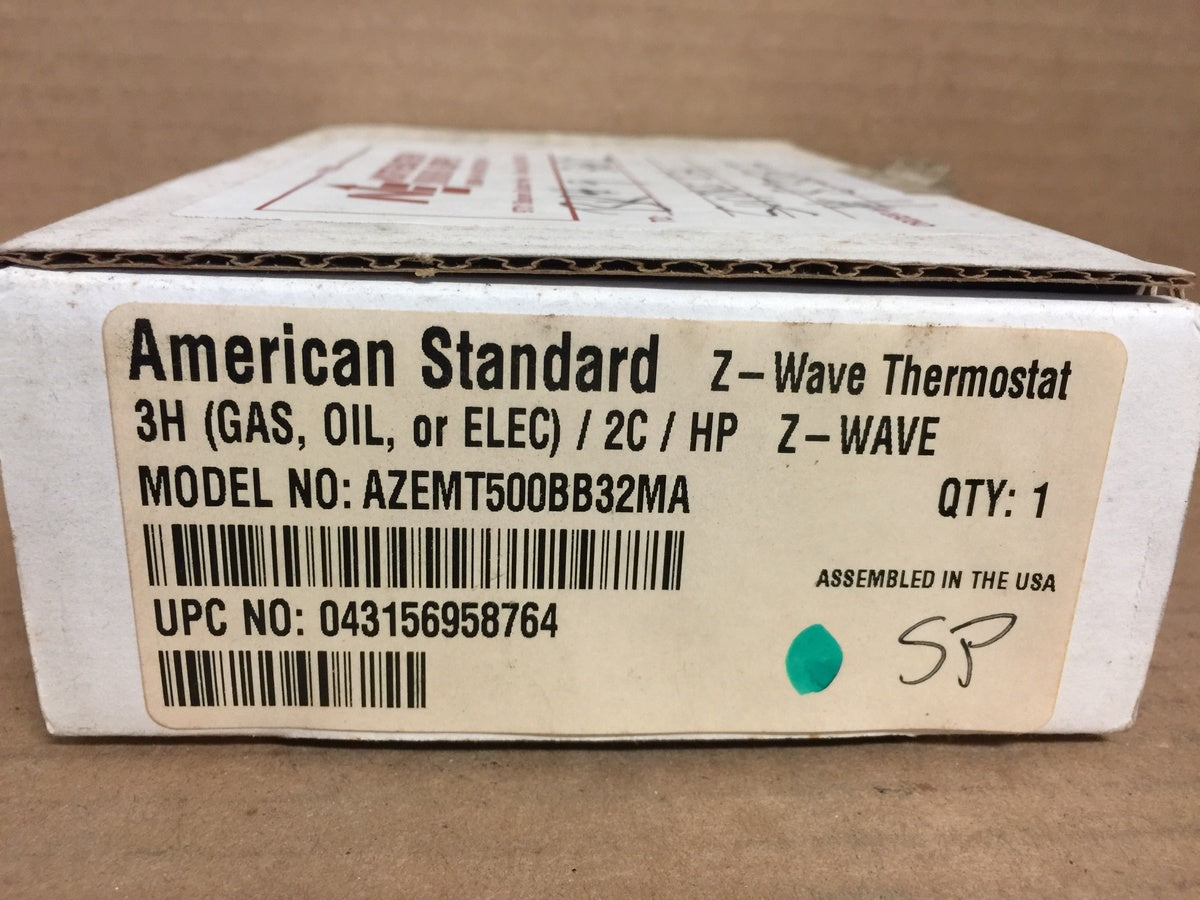 Z-WAVE SCHLAGE LINK THERMOSTAT; 24 VOLT, FOR USE WITH GAS,OIL,ELECTRIC, HEAT PUMP AND AIR CONDITONING SYSTEMS