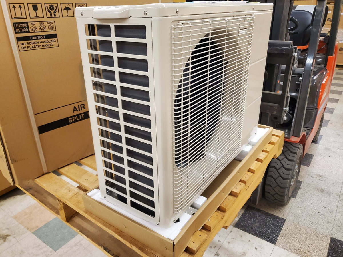 9,000 BTU "CLASSIC" SERIES SLIM DUCT INVERTER INDOOR MINI-SPLIT HEAT PUMP UNIT,  208-230/60/1 R-410A