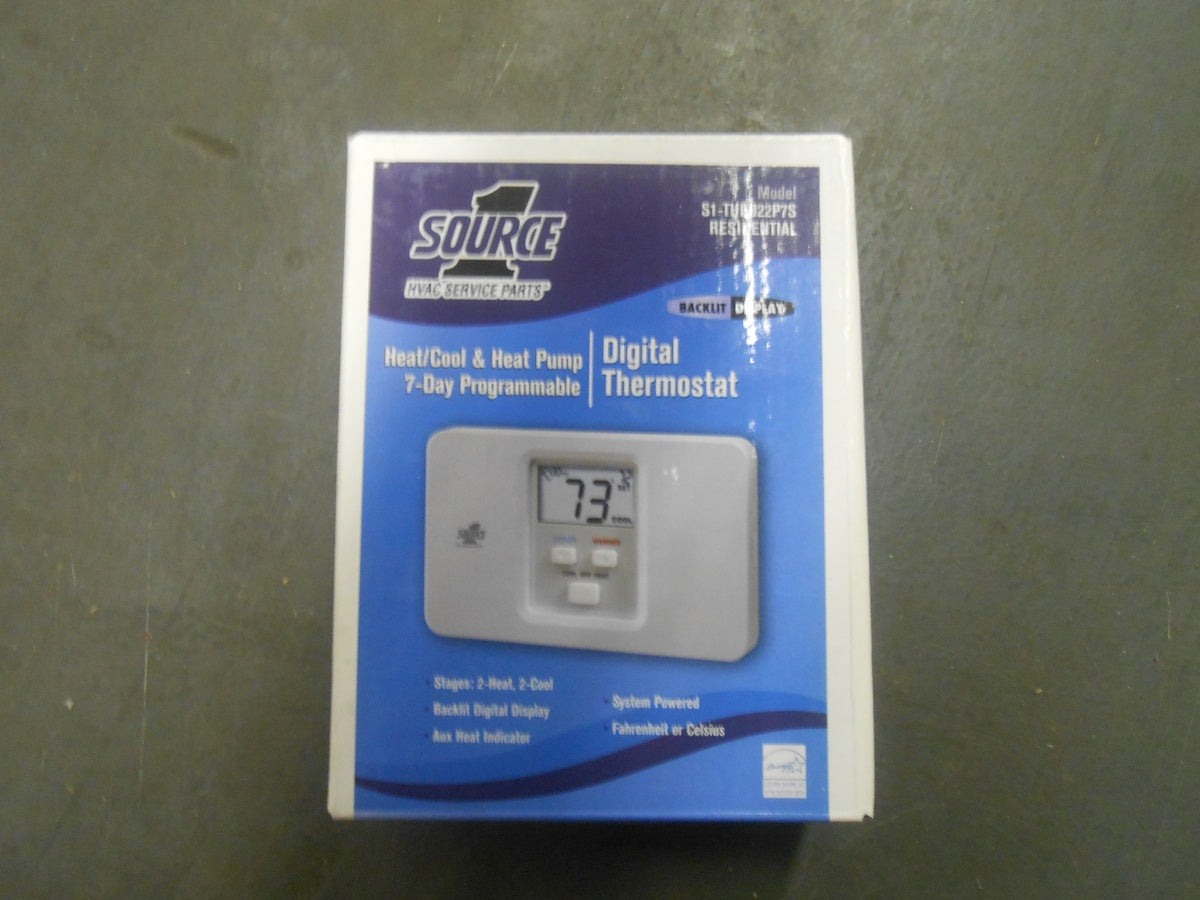 2 HEAT/2 COOL 7 DAY PROGRAMMABLE DIGITAL THERMOSTAT