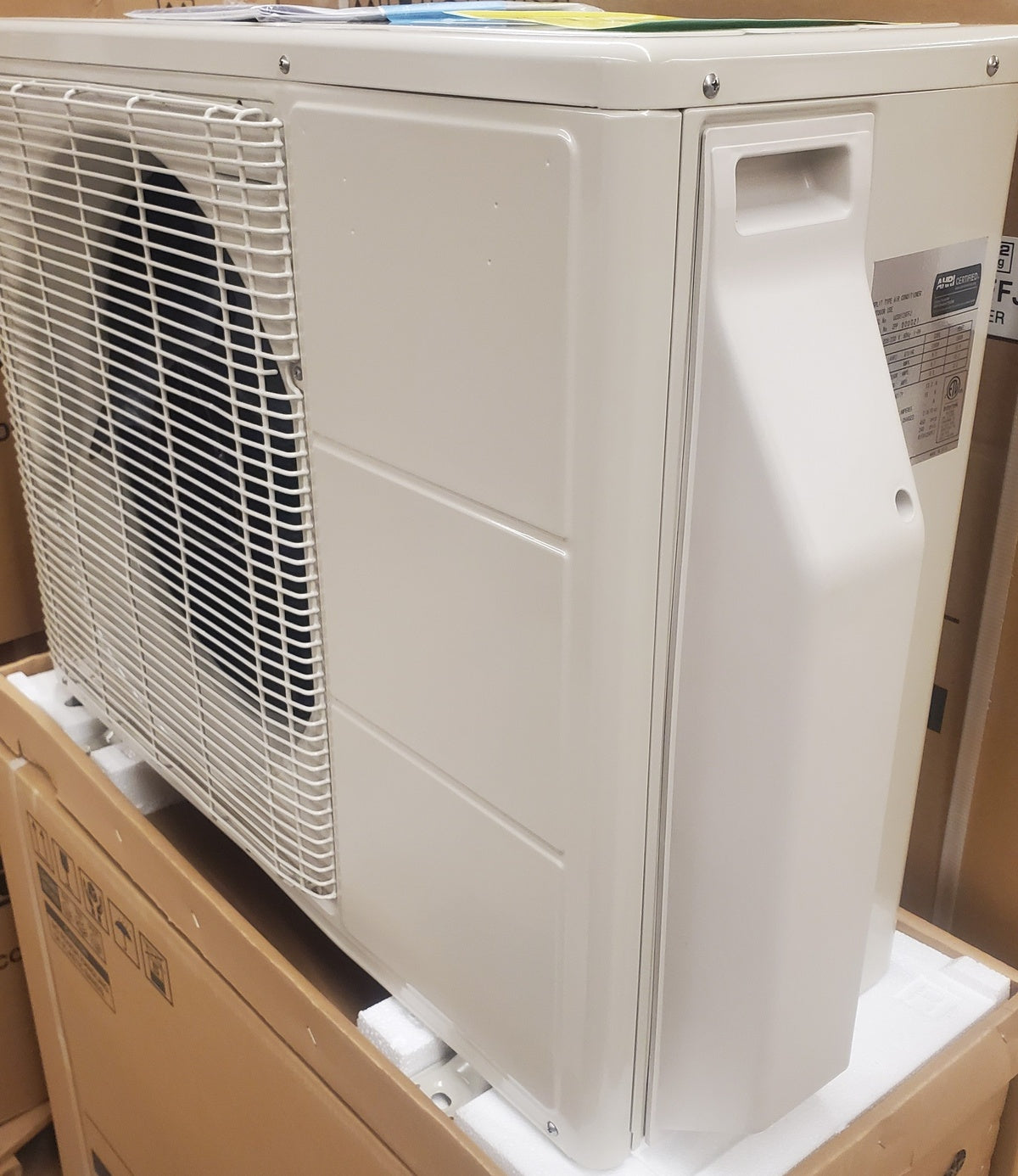 36,000 BTU'S INDOOR DUCTED CEILING MOUNT SPLIT-SYSTEM HEAT PUMP, 20 SEER 208-230/60/1 R-410A