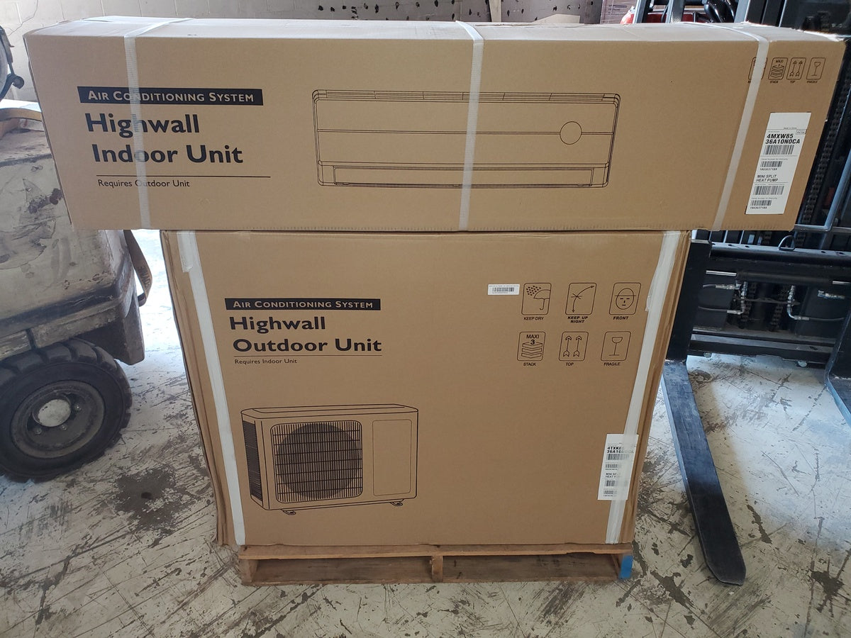 12,000 BTU "PRESTIGE" SERIES SINGLE-ZONE INVERTER OUTDOOR MINI-SPLIT HEAT PUMP UNIT, 208-230/60/1 R-410A 29.3 SEER