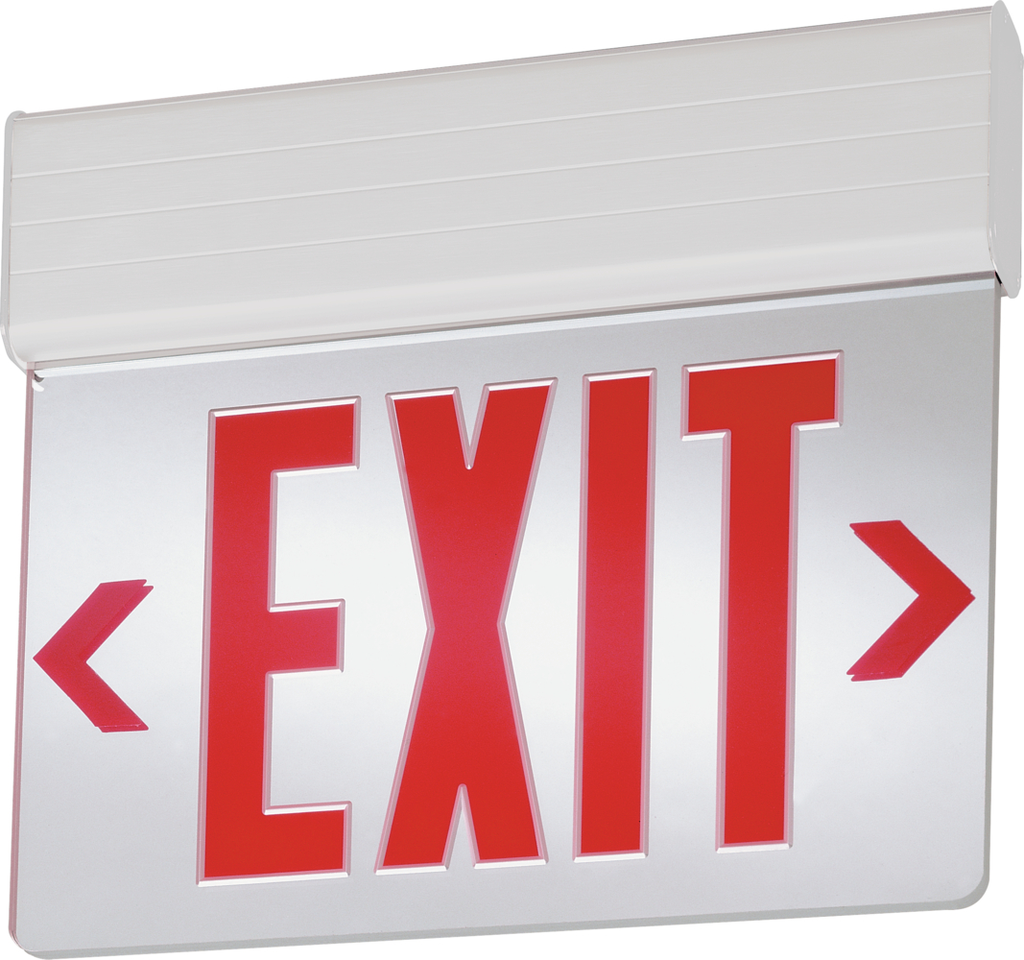 Lithonia Lighting EDG1RELM6 Surface Mount LED Edge-Lit Exit Sign 120-277V