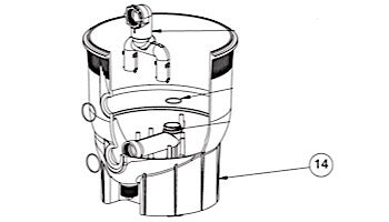 Pentair 195999 Quad De Tank Bottom Assembly | 195999