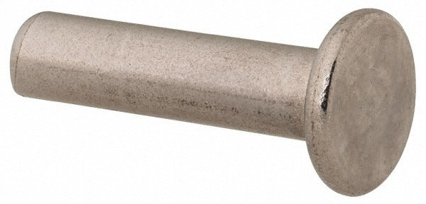 RIVETKING Rivetking. 18N75RFL3P Solid Rivet 3/16 in Stainless Steel