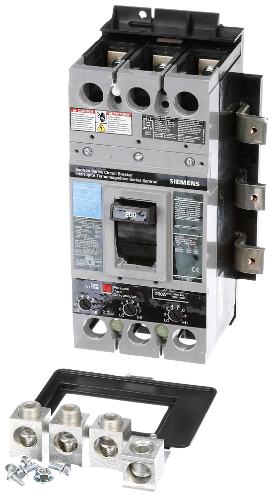 Siemens MBKFD3200A 600 Volt 200 Amp 65 kA 3-Pole Main Breaker Mounting Kit