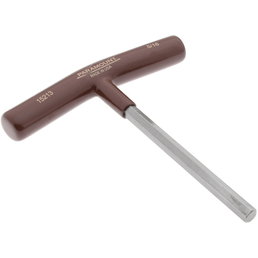 PARAMOUNT Paramount PAR35213 T-handle Hex Key 5/16 Inch 6 Inch Oal