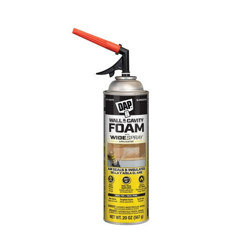 DAP Dap 7565000370 Wall and Cavity Spray Foam 20 oz (Wide Spray Applicator)