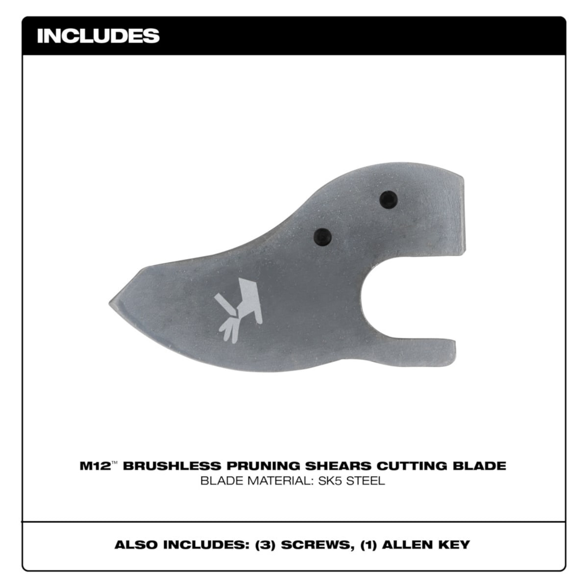 Milwaukee Tool 48-44-2769 | 119500859 Brushless Pruning Shears Replacement Blade