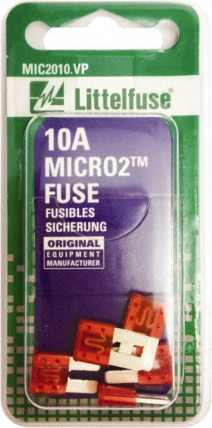 LITTELFUSE Littelfuse 0327010 Automotive Fuse 10 Amp 32 Vdc MICRO2