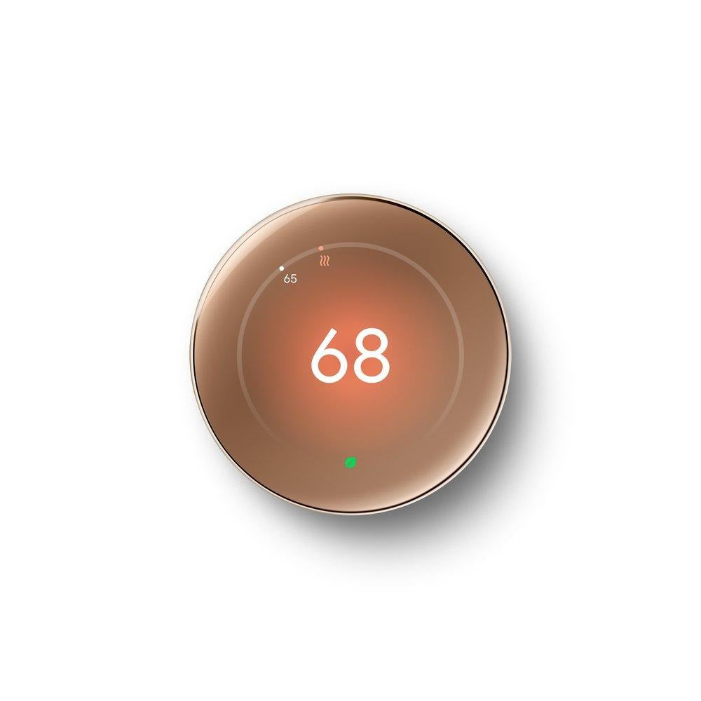 GOOGLE Google GGA05171US Nest Learning Thermostat 4th Gen Electric Battery (3.9 in Diameter) GGA05560US