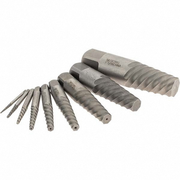 VALUE COLLECTION Value Collection 312-8940 Spiral Flute Screw Extractor 9 Pc