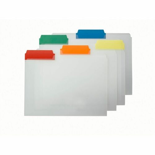 SMEAD Smead SMD10530 Poly File Folders Letter 1/3-cut Box of 25