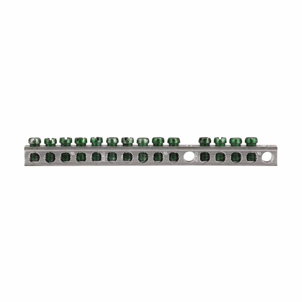 Eaton GBK14 14 Terminal Ground Bar Kit 5.69 in for CH and BR Loadcenters