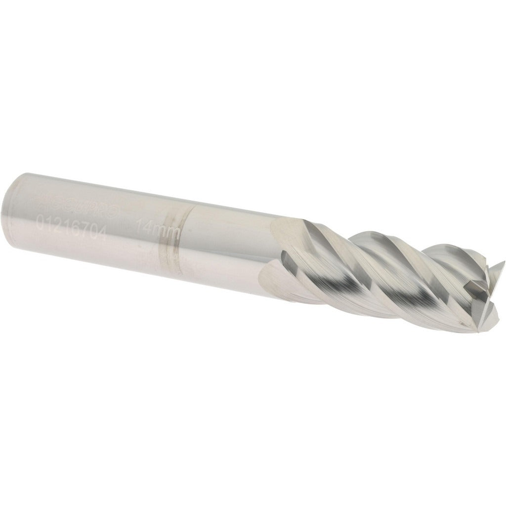 ACCUPRO Accupro 12182613 Square End Mill 0.5512 in 4 Flute Carbide