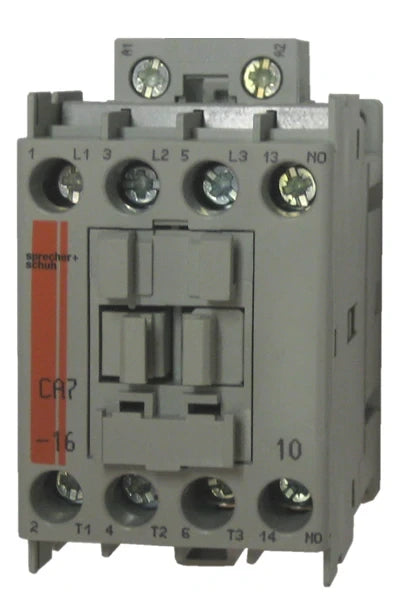 SPRECHER + SCHUH Sprecher Schuh CA7-16-10-480 3-Pole 3-Phase Contactor 5 HP @230 V / 10 HP @460 V (16 A) J0338