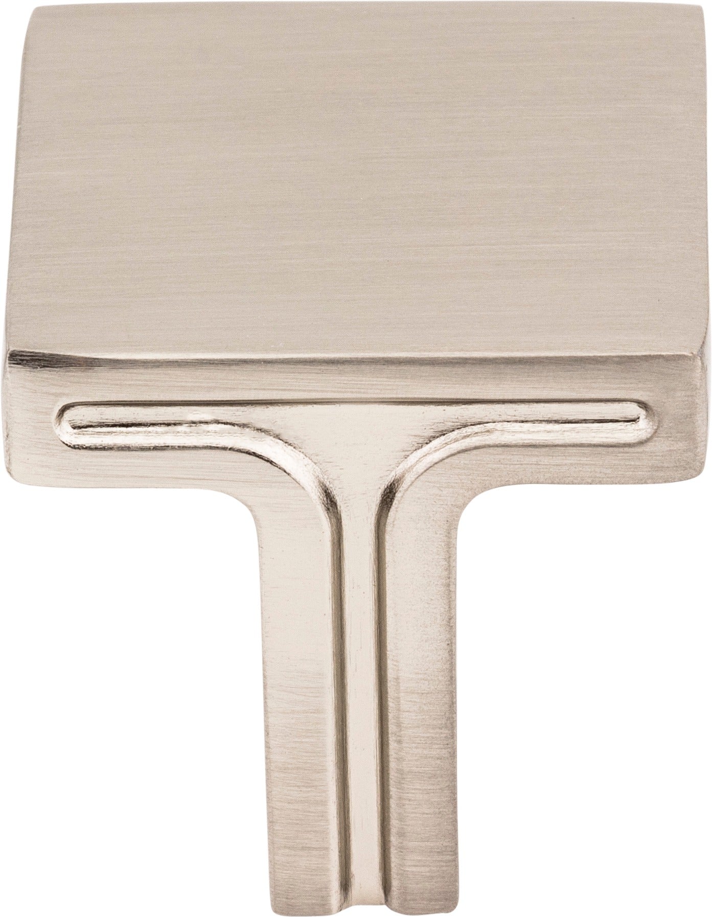 JEFFREY ALEXANDER Jeffrey Alexander 867L-SN Square Cabinet Knob Satin Nickel