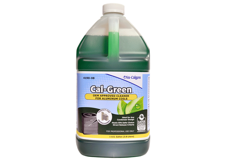 Nu-Calgon 4190-90 Coil Cleaner 1 Quart Bottle 4x Concentrate Cal-Green