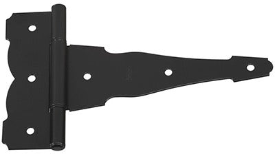 NATIONAL HARDWARE National Mfg N881-920 8 Inch Black Ornamental T-hinge