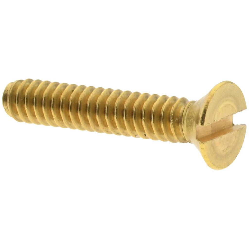 VALUE COLLECTION Value Collection R52000287 Machine Screw 6-32 X 0.75 in Brass