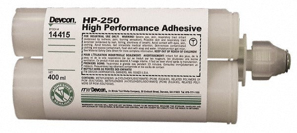 DEVCON Devcon 14415 Two-part Epoxy Cartridge 400 Ml HP250