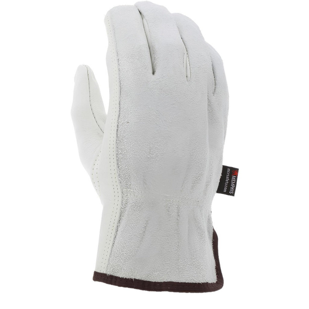 MCR SAFETY Mcr Safety 32056M Cowhide Leather Gloves Medium