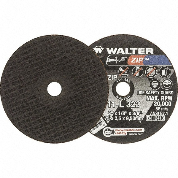 WALTER Walter Surface Technologies 11L323 Type 1 Cutoff Wheel