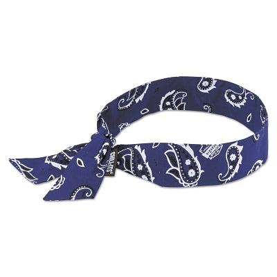 Ergodyne 12306 Chill-Its Evaporative Cooling Bandanas Navy Western