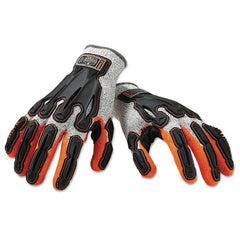 Ergodyne 17095 922CR XL Gray Cut Resistant Nitrile-Dipped DIR Gloves