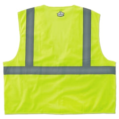 Ergodyne 21059 GloWear 8210Z Type R Class 2 Economy Vest 4XL/5XL Lime