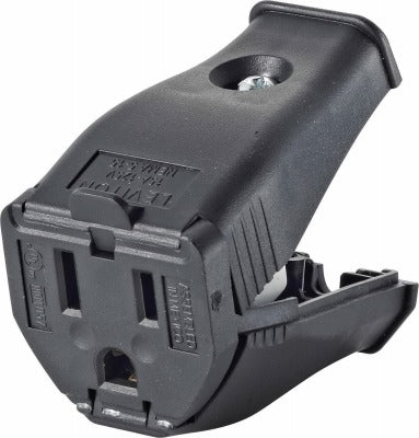 LEVITON Leviton Mfg Co 000-3W102-00E 15A Grounded Connector Plug