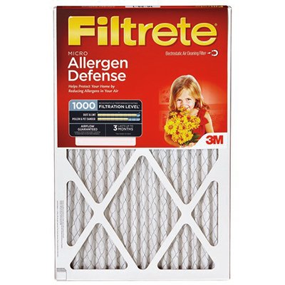 TRUE VALUE 9820-6 3M Filtrete 12 x 24 x 1-In. Red Micro Allergen Filter Must Be Purchased in Quantities of 6