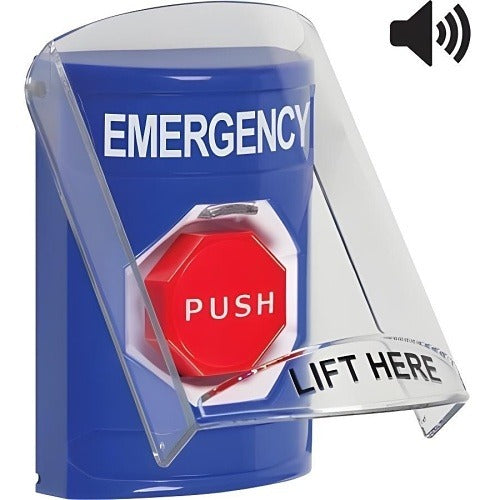 STI Safety Technology Int'l Inc SS24A2EM-EN Blue Stopper Station