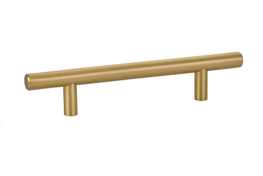 EMTEK Emtek 86360US4 Bar Cabinet Pull Satin Brass 4 in Ctc