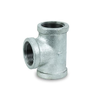 Everflow GMTE0400 | 4 Galvanized Tee | 4 | GMTE0400