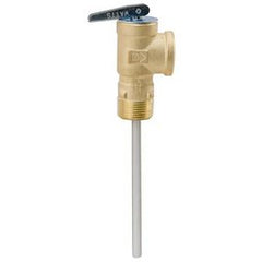 Watts Regulator 100XL-4-125 Relief Valve Temperature and Pressure 3/4 Inch MNPT x FNPT Bronze 125PSI 210 Degrees Fahrenheit