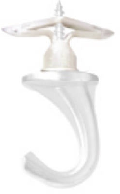 HILLMAN Hillman Fasteners 122407 Versa Hook Small White 75 Lb