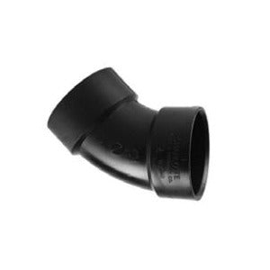 CHARLOTTE PIPE Charlotte Pipe ABS 00321 0800HA 2 in hub x hub 45 deg ABS elbow (1/8 bend)