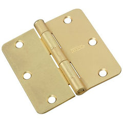 TRUE VALUE N830-227 Spb512Rc Door Hinges 3 1/2 Satin Brass Replacement MPN