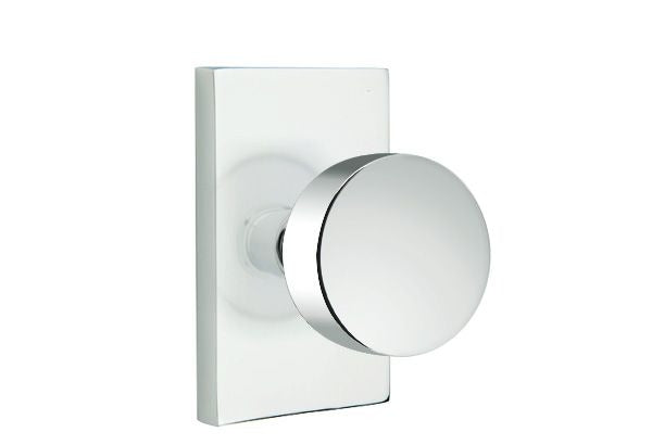 EMTEK Emtek 5112ROUUS26 Round Knob Passage Set Polished Chrome