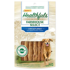 TRUE VALUE 8503 Healthfuls Farmhouse Selects Dog Treats Chicken Jerky 4-oz.