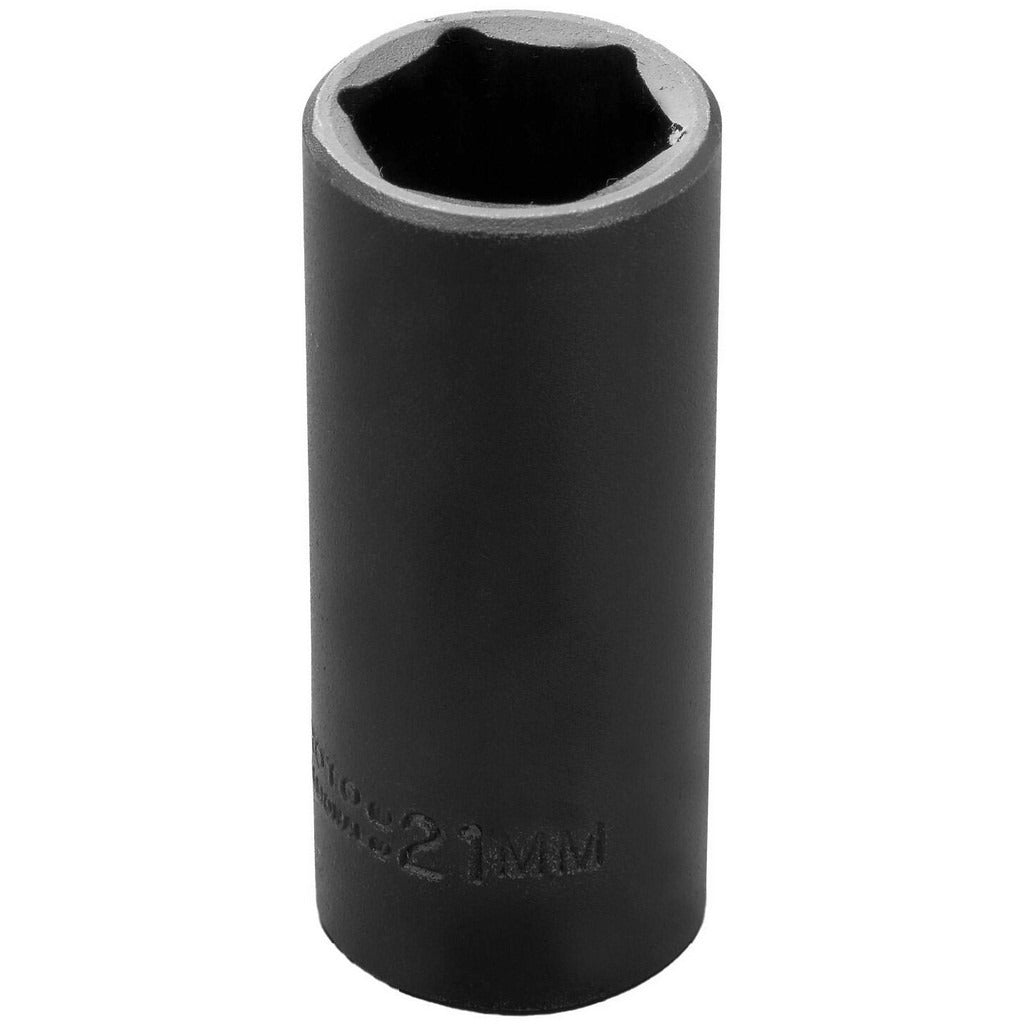 PROTO Proto J7021M Impact Socket 3/8 in Drive 21mm 6-point