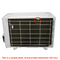 OPEN BOX GRADE A: MRCOOL SD-DIY-18-HP-C-230B-GA - Energy Star 18K BTU Heat Pump Condenser 208-230V, 20 SEER