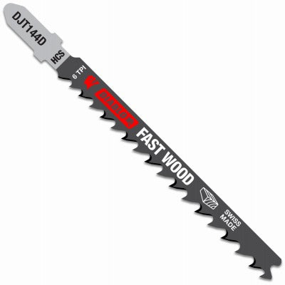 DIABLO Freud DJT144D5 Jig Saw Blade 4 in 6 Tpi T-shank Wood 5 Pack