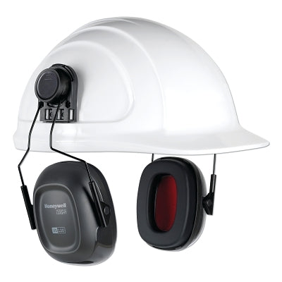 Honeywell 1035121-VS VeriShield 100 Series Passive Earmuffs 24 dB Black Hard Hat VS120H