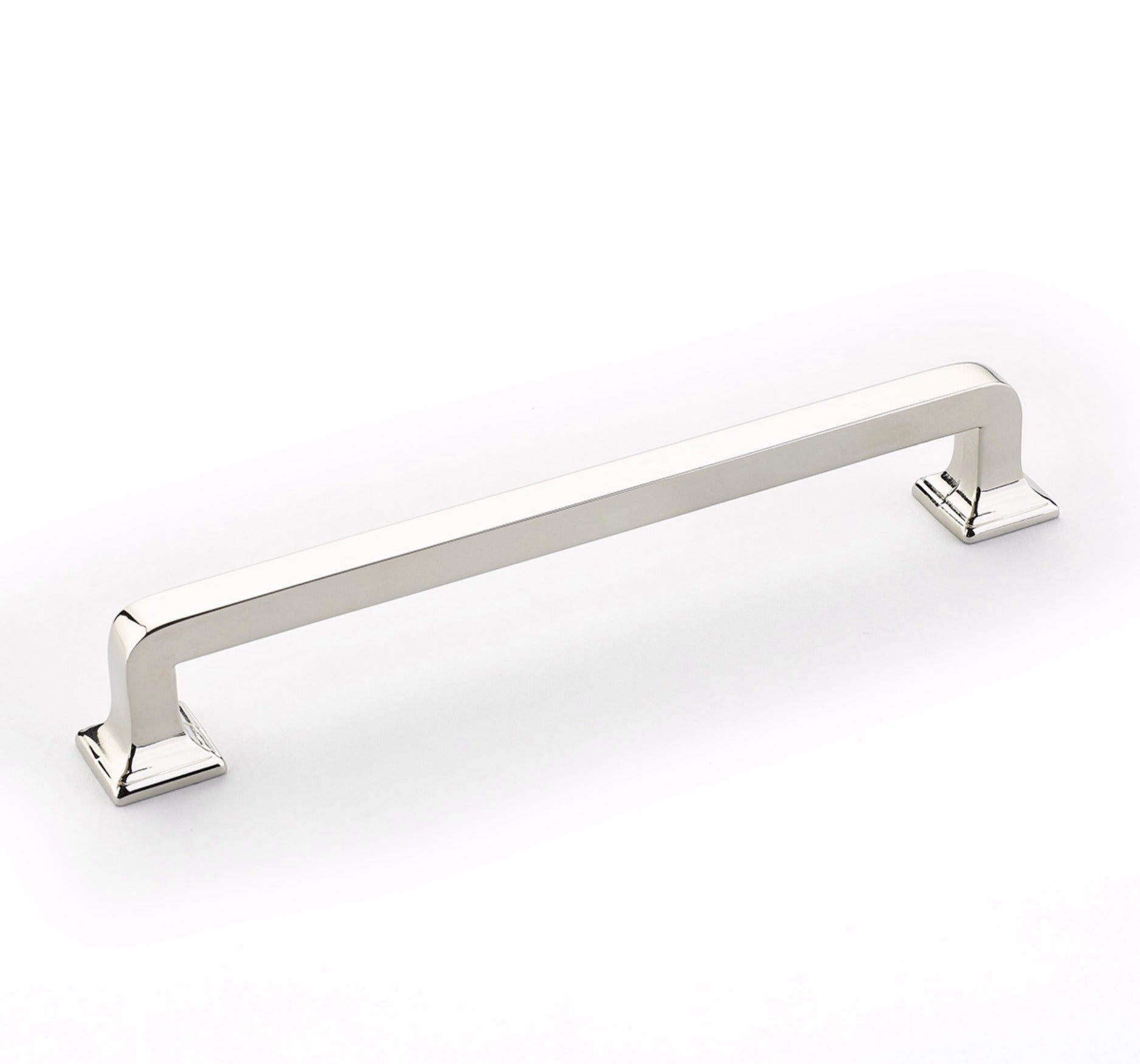 SCHAUB Schaub 537-PN Cabinet Pull 6 in Menlo Park Polished Nickel