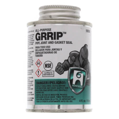 Hercules 15510 Grrip 4 oz. All Purpose Pipe Joint Compound