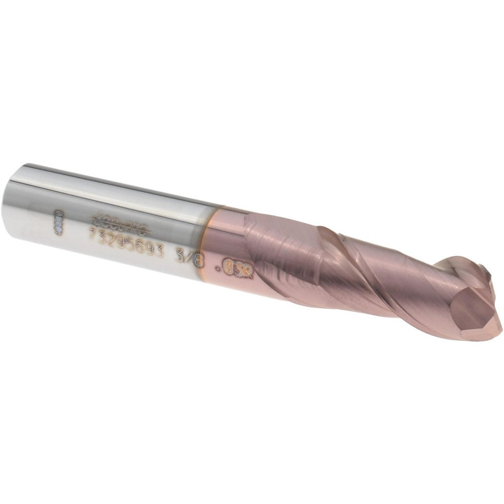 ACCUPRO Accupro 12181418 Corner Radius End Mill 3/8 in 2 Flute