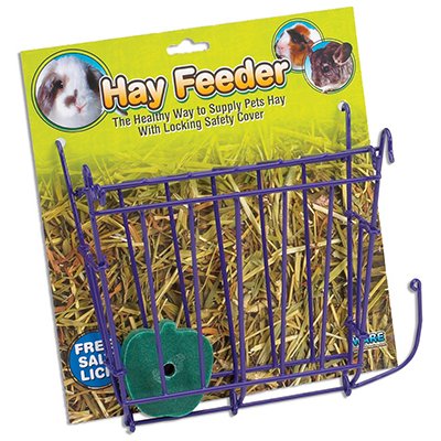 TRUE VALUE 715 Hay Feeder With Salt Lick Assorted Colors