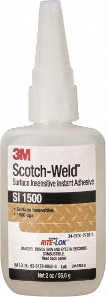 3M 3M Scotch-weld 7010330477 Adhesive 2 Oz Clear Bottle